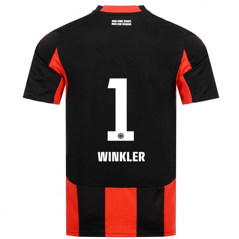 Danxen Heren Sophia Winkler #1 Zwart Rood Thuisshirt Thuistenue 2025/26 T-Shirt