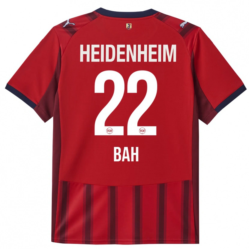 Danxen Heren Tigidankay Bah #22 Rood Marineblauw Thuisshirt Thuistenue 2025/26 T-Shirt