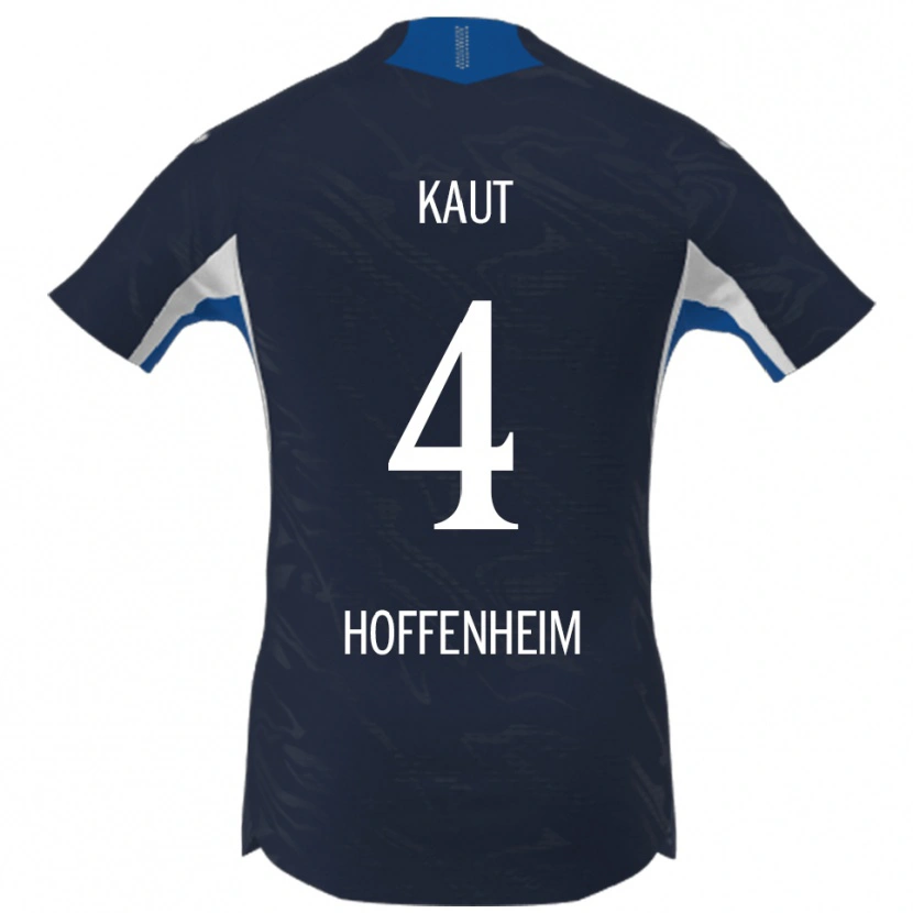 Danxen Heren Lisann Kaut #4 Marineblauw Wit Thuisshirt Thuistenue 2025/26 T-Shirt