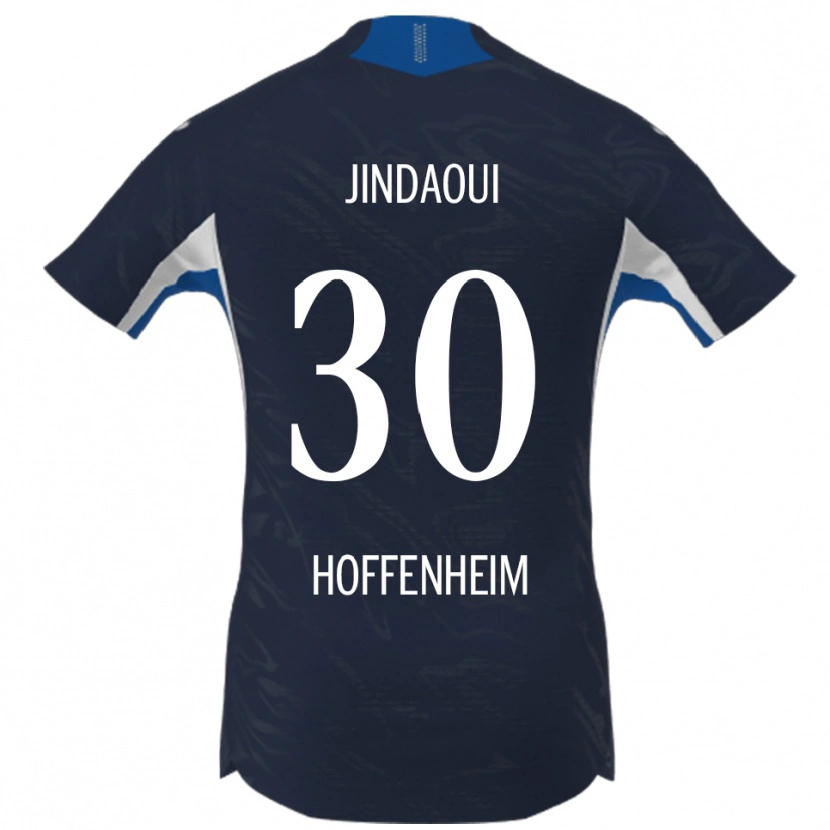 Danxen Heren Nader Jindaoui #30 Marineblauw Wit Thuisshirt Thuistenue 2025/26 T-Shirt