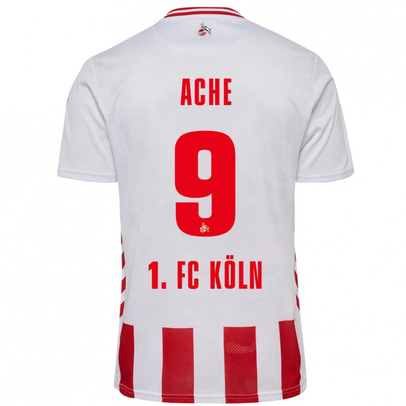 Danxen Heren Ragnar Ache #9 Wit Rood Thuisshirt Thuistenue 2025/26 T-Shirt
