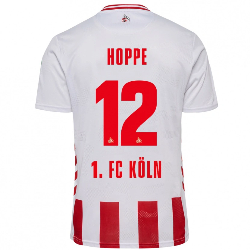 Danxen Heren Paula Hoppe #12 Wit Rood Thuisshirt Thuistenue 2025/26 T-Shirt
