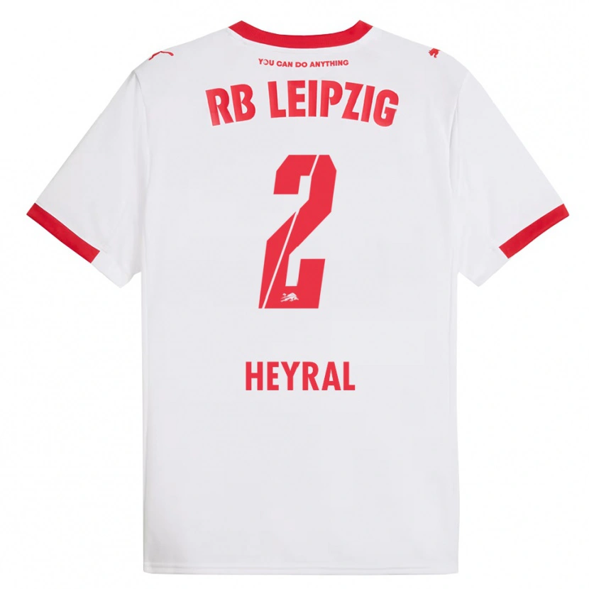 Danxen Heren Neo Heyral #2 Wit Rood Thuisshirt Thuistenue 2025/26 T-Shirt
