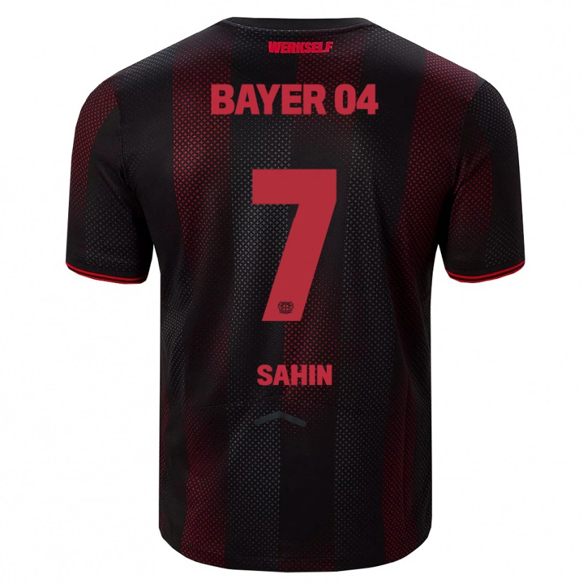 Danxen Heren Batuhan Sahin #7 Zwart Rood Thuisshirt Thuistenue 2025/26 T-Shirt