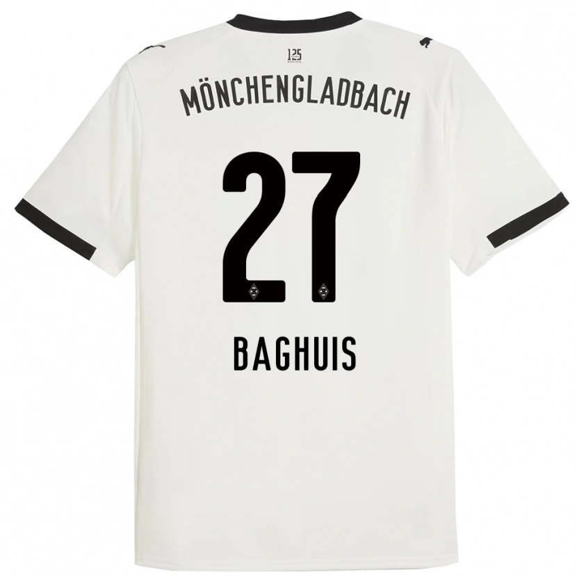 Danxen Heren Chantal Baghuis #27 Wit Zwart Thuisshirt Thuistenue 2025/26 T-Shirt