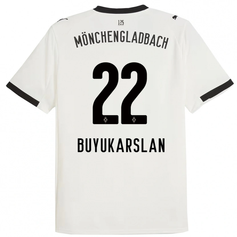 Danxen Heren Oguzcan Büyükarslan #22 Wit Zwart Thuisshirt Thuistenue 2025/26 T-Shirt