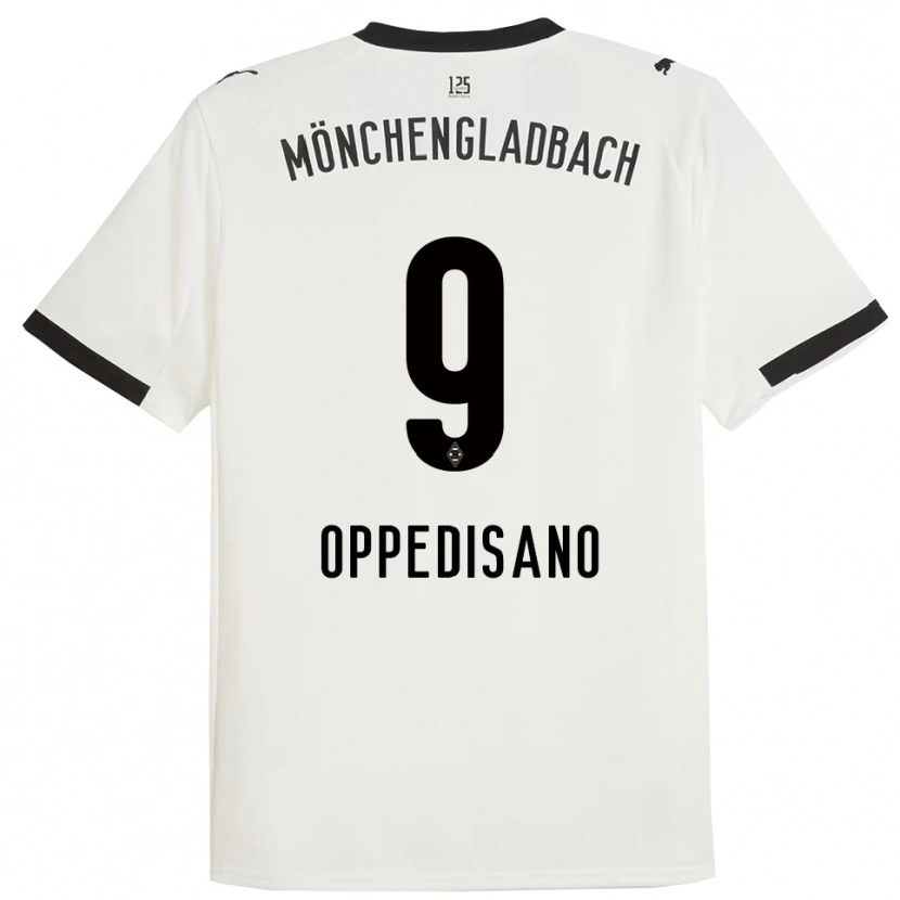 Danxen Heren Valentina Oppedisano #9 Wit Zwart Thuisshirt Thuistenue 2025/26 T-Shirt