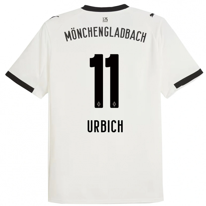 Danxen Heren Jan Urbich #11 Wit Zwart Thuisshirt Thuistenue 2025/26 T-Shirt