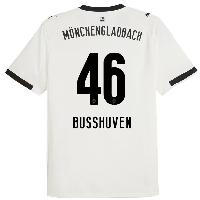 Danxen Heren Alina Busshuven #46 Wit Zwart Thuisshirt Thuistenue 2025/26 T-Shirt