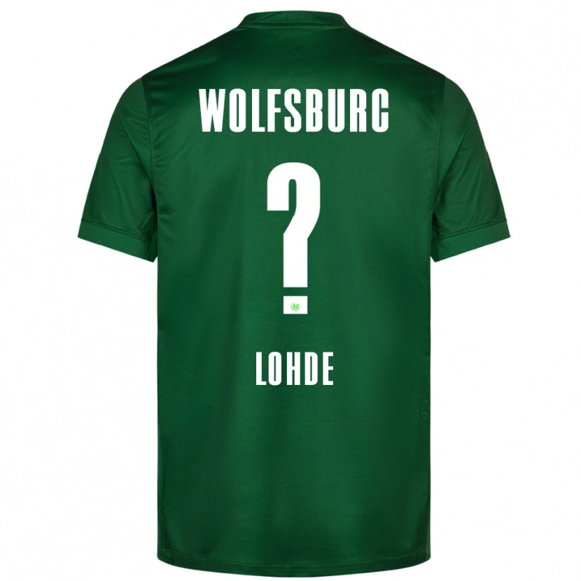 Danxen Heren Sven Lohde #0 Groen Wit Thuisshirt Thuistenue 2025/26 T-Shirt