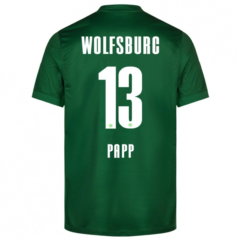 Danxen Heren Luca Papp #13 Groen Wit Thuisshirt Thuistenue 2025/26 T-Shirt