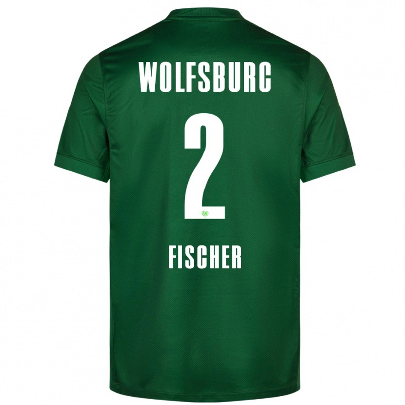 Danxen Heren Kilian Fischer #2 Groen Wit Thuisshirt Thuistenue 2025/26 T-Shirt