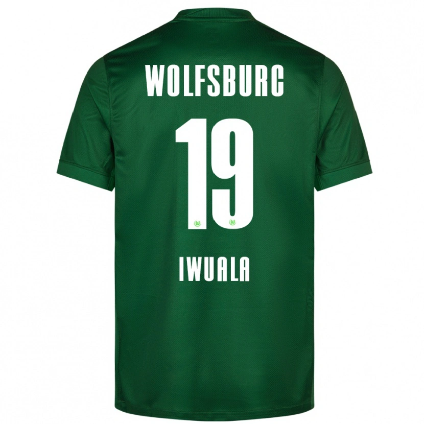 Danxen Heren Chisom Iwuala #19 Groen Wit Thuisshirt Thuistenue 2025/26 T-Shirt