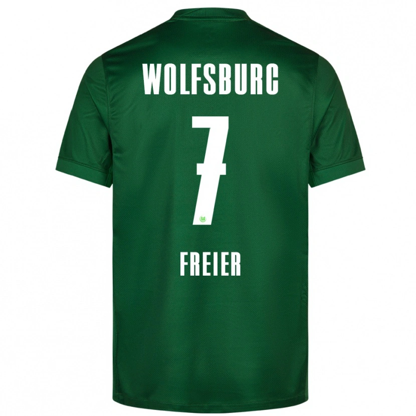 Danxen Heren Sharn Freier #7 Groen Wit Thuisshirt Thuistenue 2025/26 T-Shirt