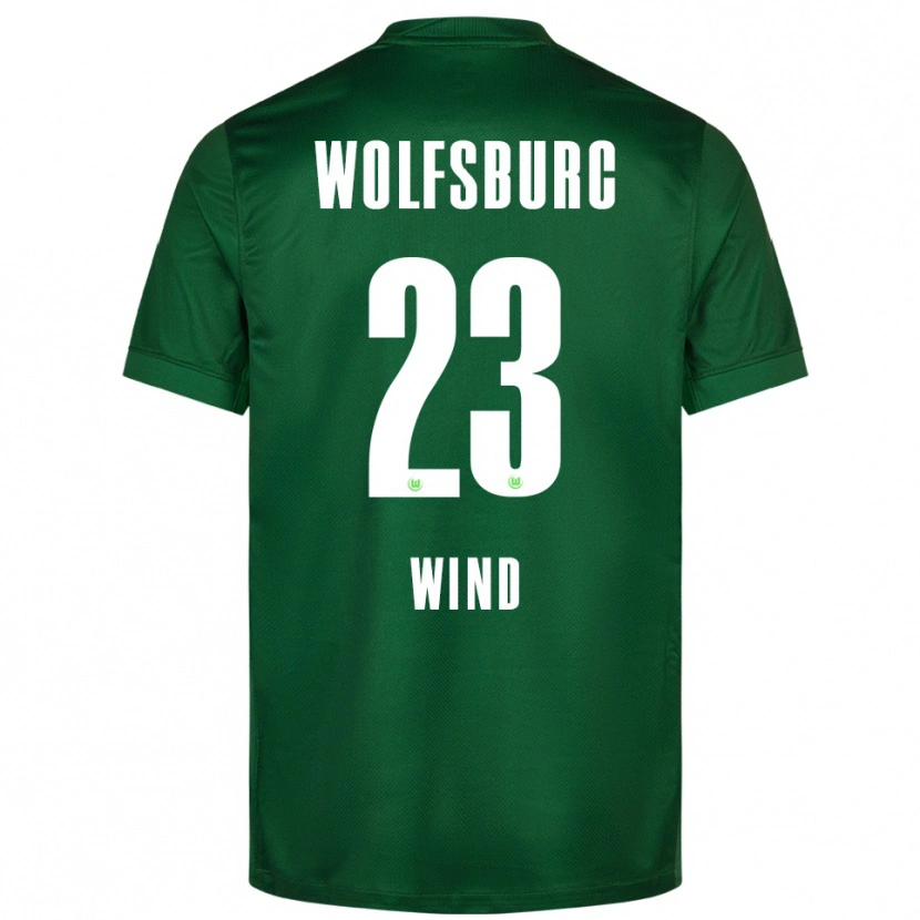 Danxen Heren Jonas Wind #23 Groen Wit Thuisshirt Thuistenue 2025/26 T-Shirt