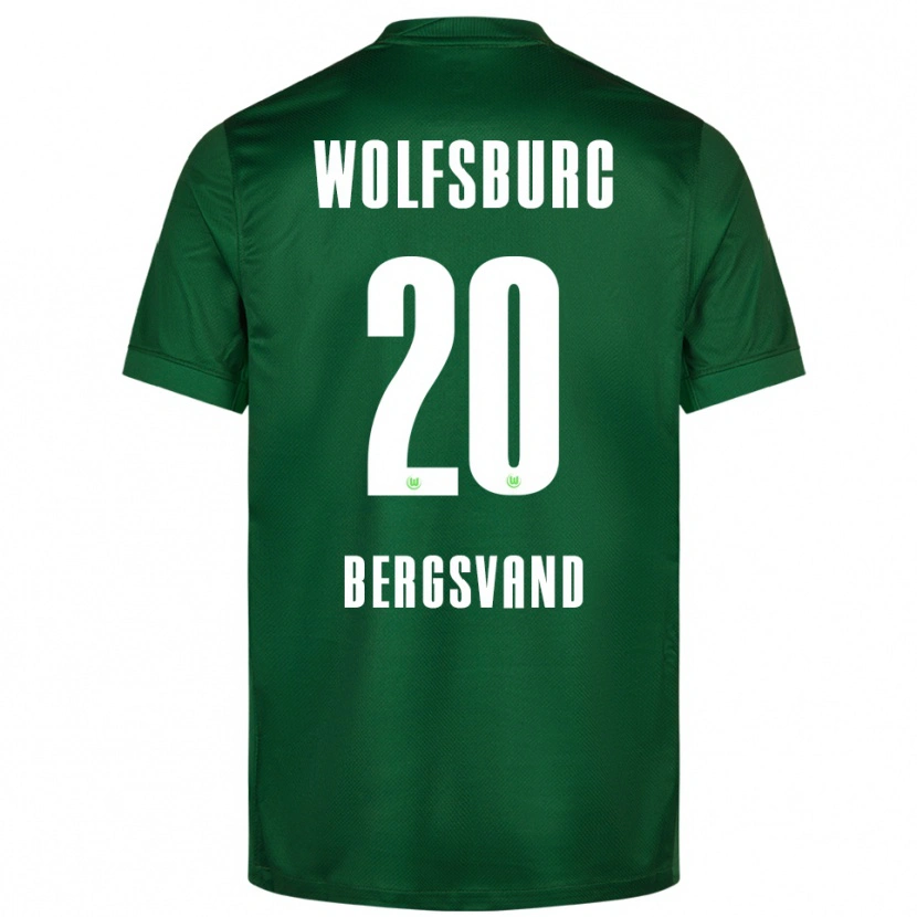 Danxen Heren Guro Bergsvand #20 Groen Wit Thuisshirt Thuistenue 2025/26 T-Shirt