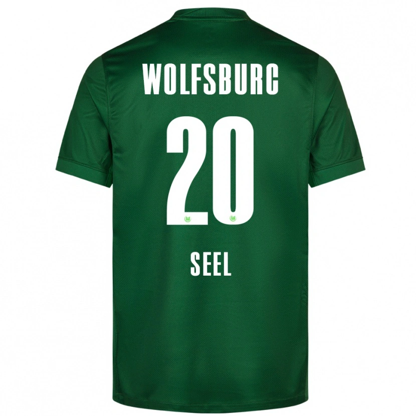 Danxen Heren William Seel #20 Groen Wit Thuisshirt Thuistenue 2025/26 T-Shirt