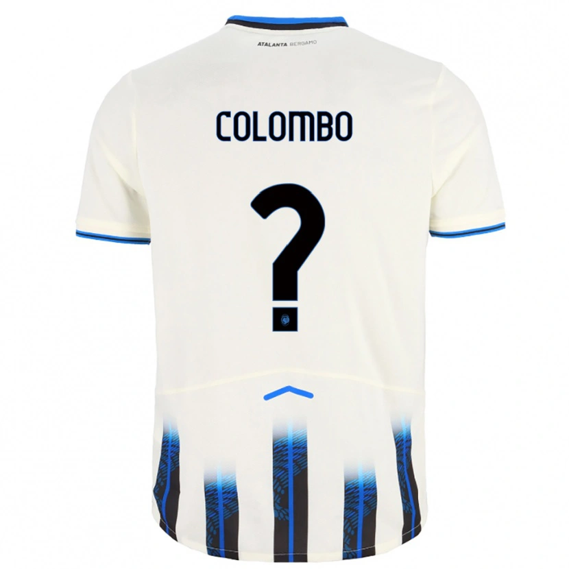 Danxen Heren William Colombo #0 Wit Blauw Uitshirt Uittenue 2025/26 T-Shirt