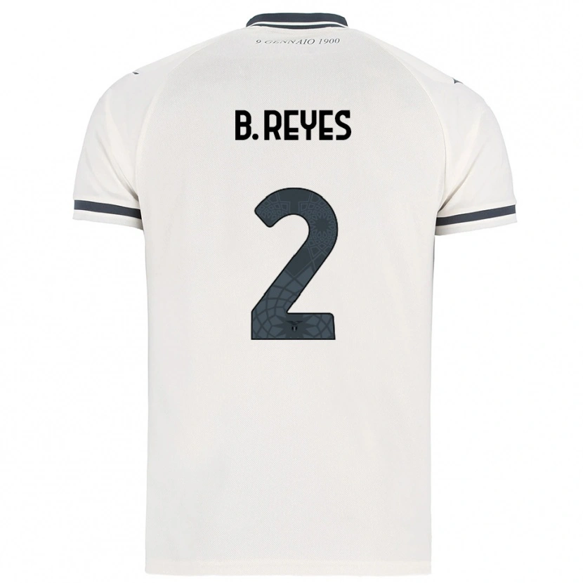 Danxen Heren Carina Alicia Baltrip-Reyes #2 Wit Marineblauw Uitshirt Uittenue 2025/26 T-Shirt