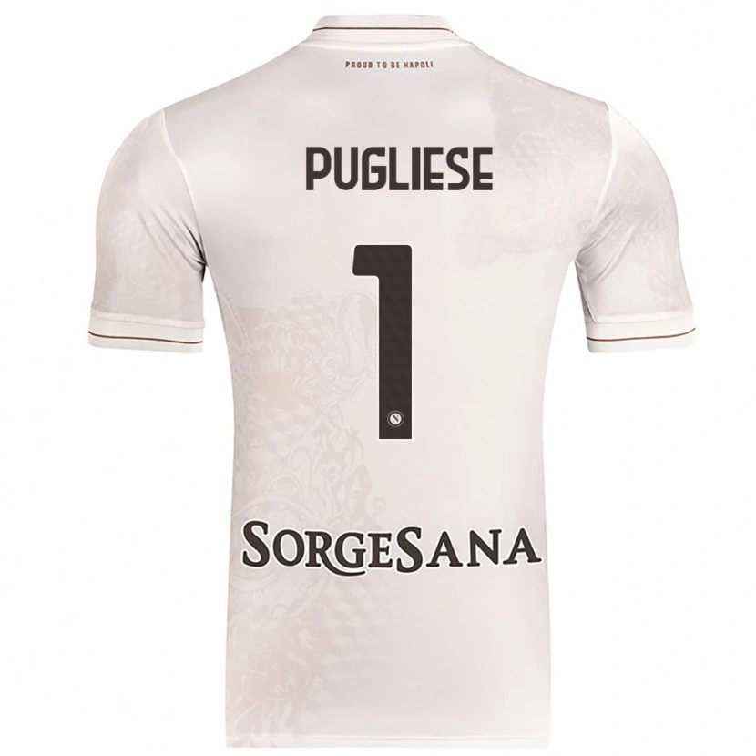 Danxen Heren Claudio Pugliese #1 Champagne Bruin Uitshirt Uittenue 2025/26 T-Shirt