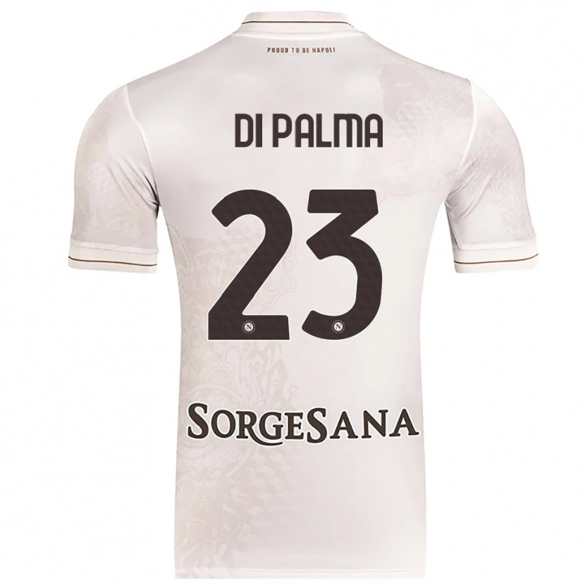 Danxen Heren Manuel Di Palma #23 Champagne Bruin Uitshirt Uittenue 2025/26 T-Shirt
