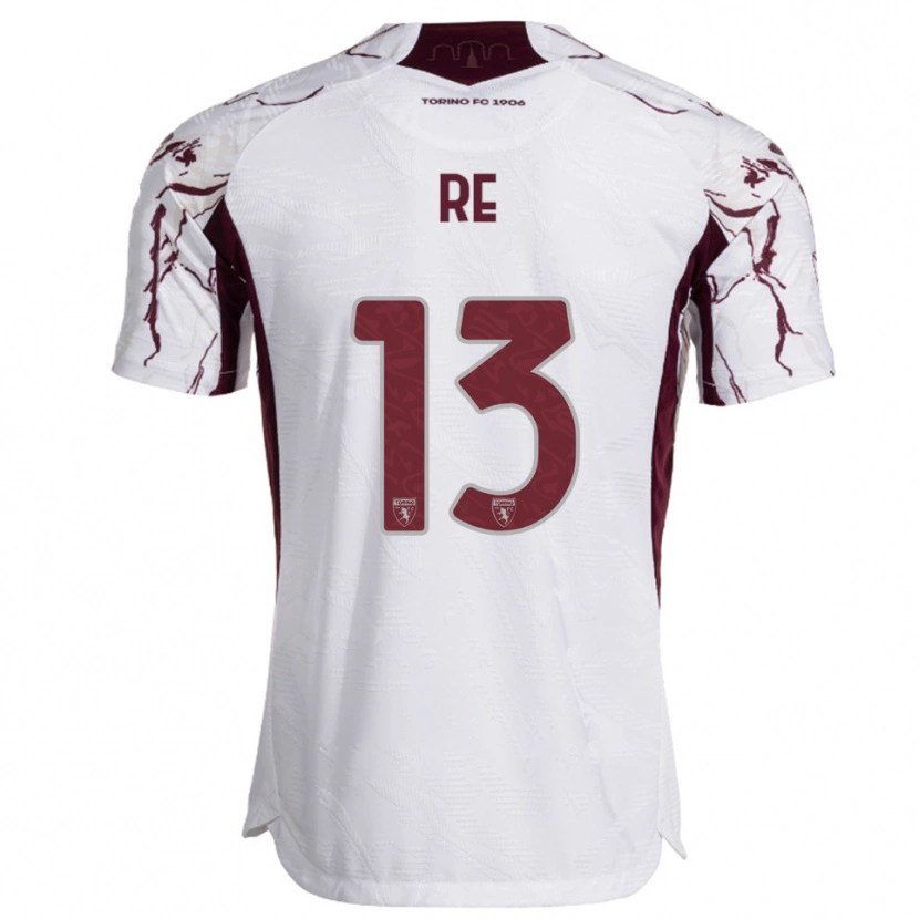 Danxen Heren Martino Re #13 Wit Bourgondisch Uitshirt Uittenue 2025/26 T-Shirt