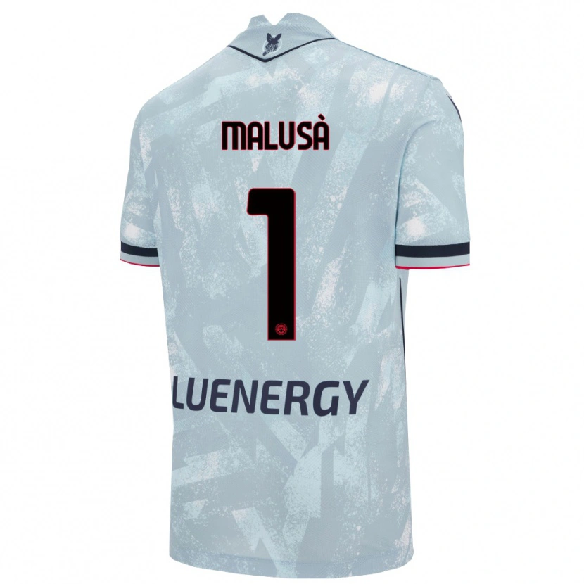 Danxen Heren Joel Malusà #1 Lichtblauw Zwart Uitshirt Uittenue 2025/26 T-Shirt