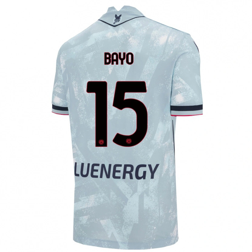 Danxen Heren Vakoun Bayo #15 Lichtblauw Zwart Uitshirt Uittenue 2025/26 T-Shirt