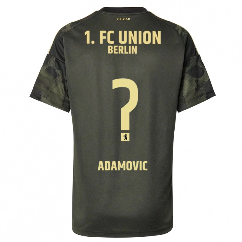 Danxen Heren Levin Adamovic #0 Donkergroen Zwart Uitshirt Uittenue 2025/26 T-Shirt