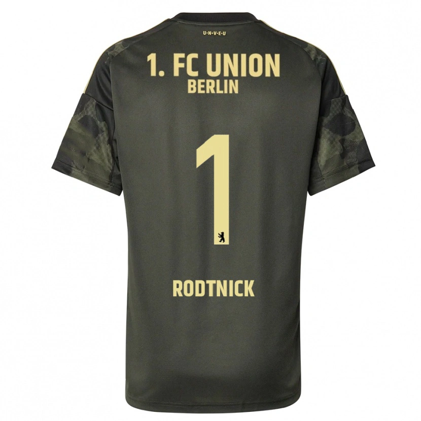 Danxen Heren Jaden Rodtnick #1 Donkergroen Zwart Uitshirt Uittenue 2025/26 T-Shirt
