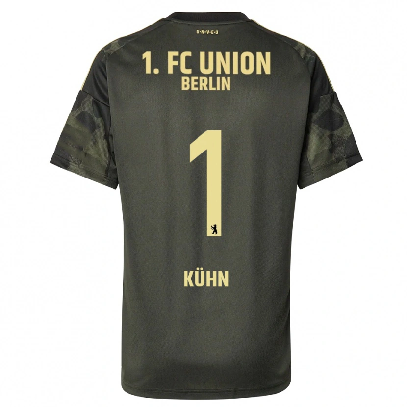Danxen Heren Samuel Kühn #1 Donkergroen Zwart Uitshirt Uittenue 2025/26 T-Shirt