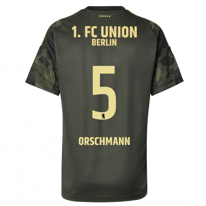 Danxen Heren Katja Orschmann #5 Donkergroen Zwart Uitshirt Uittenue 2025/26 T-Shirt