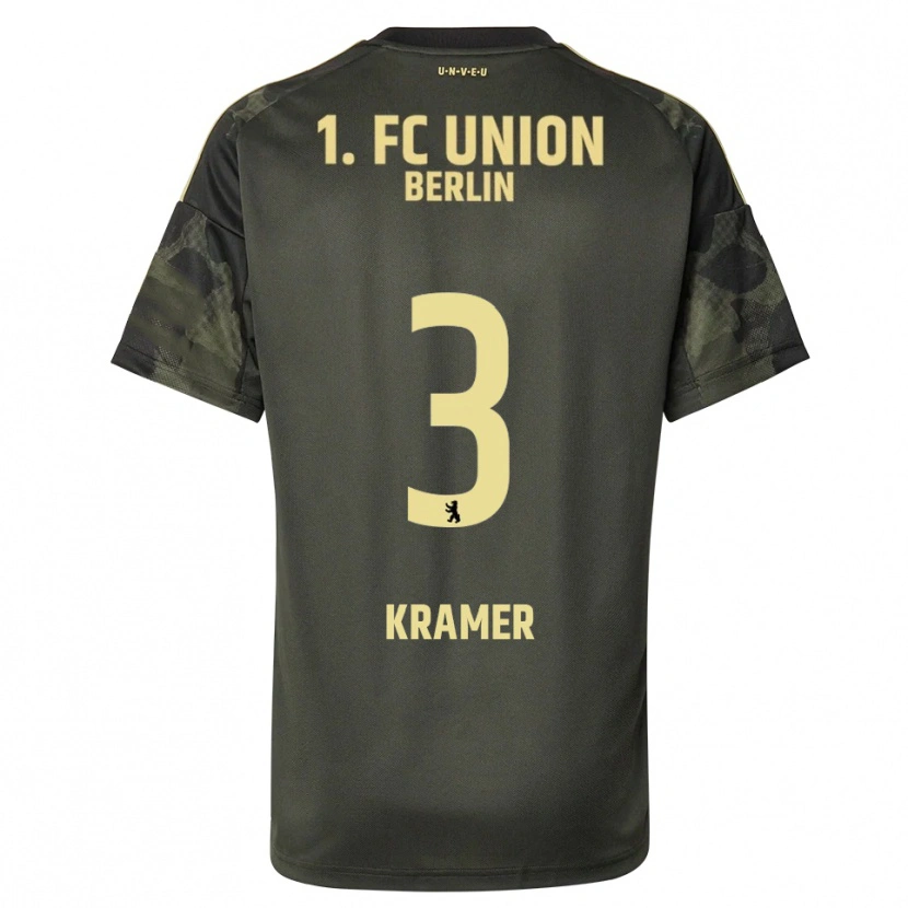 Danxen Heren Carlos Kramer #3 Donkergroen Zwart Uitshirt Uittenue 2025/26 T-Shirt
