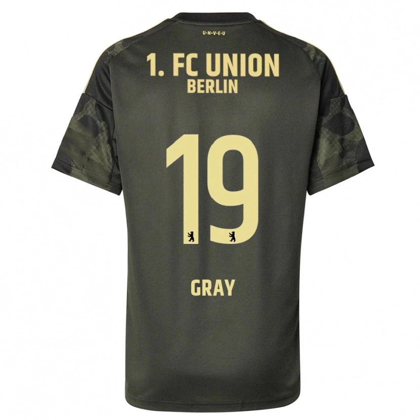 Danxen Heren Mekhi Gray #19 Donkergroen Zwart Uitshirt Uittenue 2025/26 T-Shirt