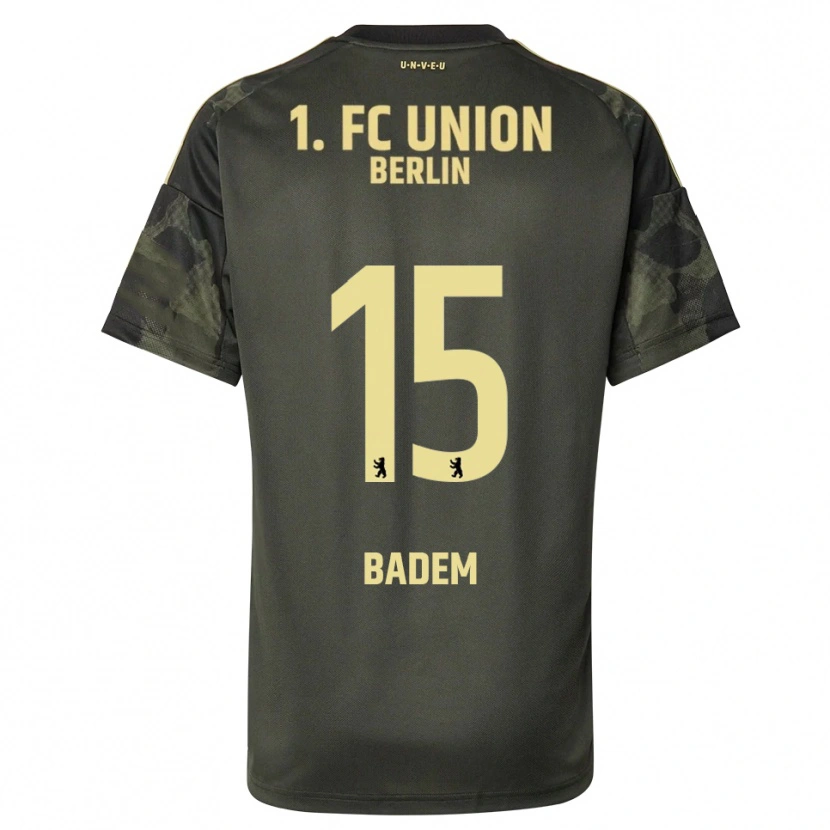 Danxen Heren Mert Badem #15 Donkergroen Zwart Uitshirt Uittenue 2025/26 T-Shirt