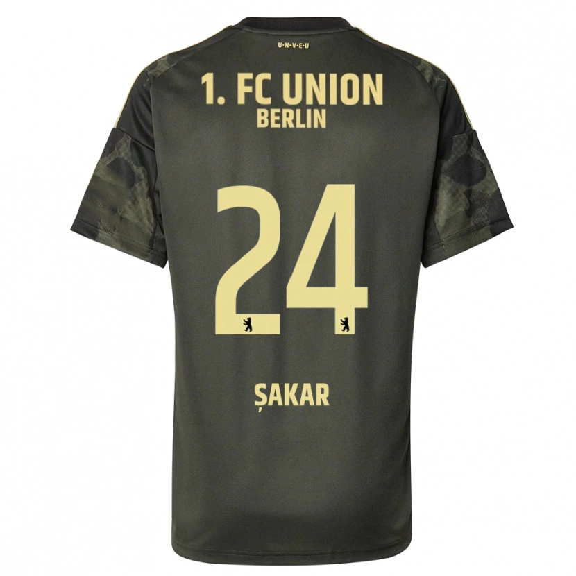 Danxen Heren Fatma Şakar #24 Donkergroen Zwart Uitshirt Uittenue 2025/26 T-Shirt