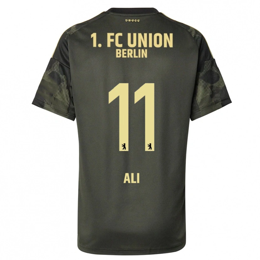 Danxen Heren Suheib-Elias Ali #11 Donkergroen Zwart Uitshirt Uittenue 2025/26 T-Shirt