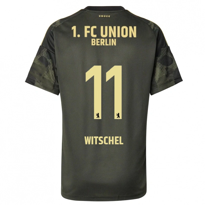 Danxen Heren Maxim Witschel #11 Donkergroen Zwart Uitshirt Uittenue 2025/26 T-Shirt