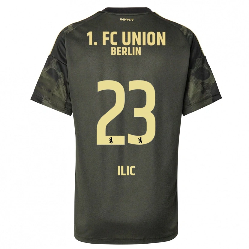 Danxen Heren Andrej Ilic #23 Donkergroen Zwart Uitshirt Uittenue 2025/26 T-Shirt
