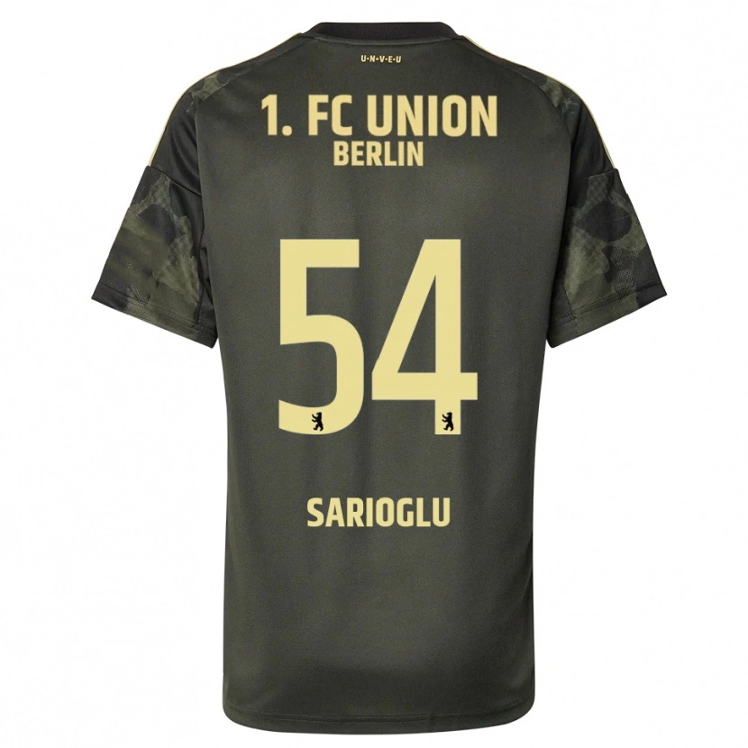 Danxen Heren Defne Sarıoğlu #54 Donkergroen Zwart Uitshirt Uittenue 2025/26 T-Shirt