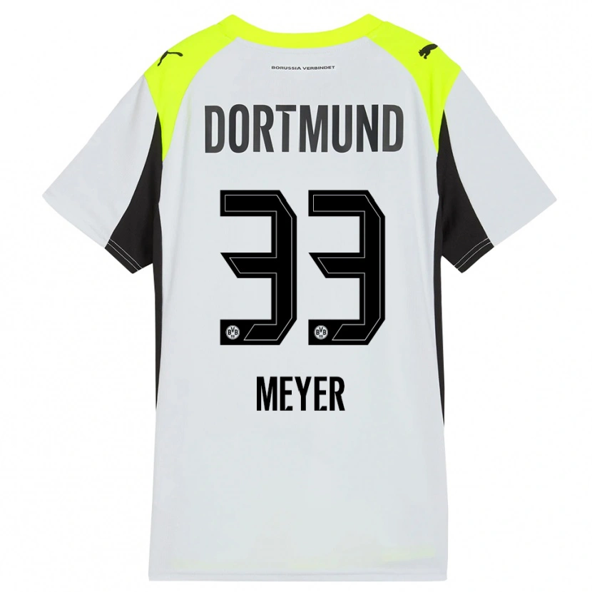 Danxen Heren Alexander Meyer #33 Fluorescerend Geel Uitshirt Uittenue 2025/26 T-Shirt