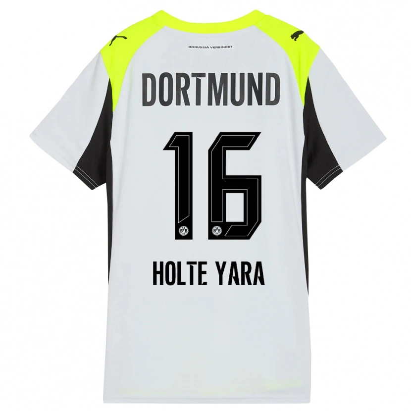 Danxen Heren Ten Holte Yara #16 Fluorescerend Geel Uitshirt Uittenue 2025/26 T-Shirt
