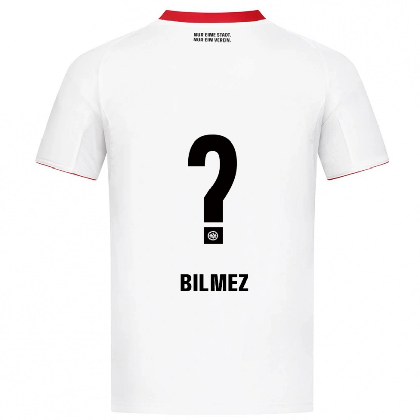 Danxen Heren Atilla Bilmez #0 Wit Rood Uitshirt Uittenue 2025/26 T-Shirt