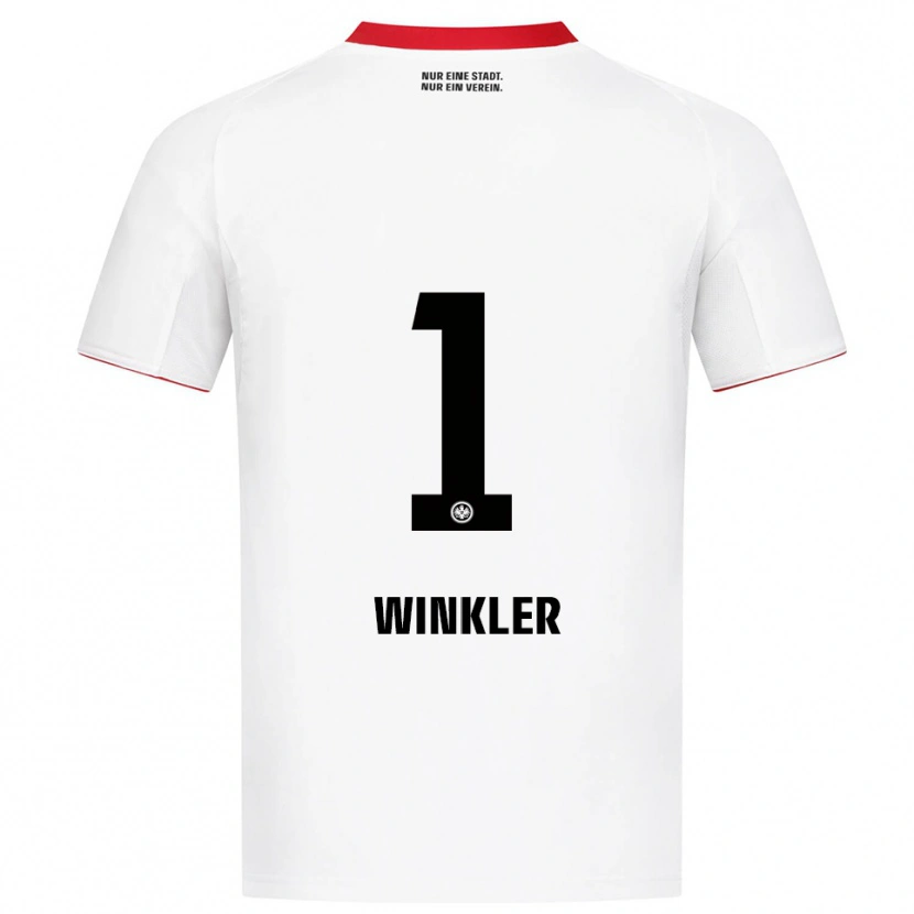 Danxen Heren Sophia Winkler #1 Wit Rood Uitshirt Uittenue 2025/26 T-Shirt
