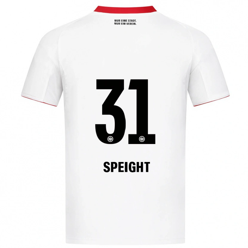 Danxen Heren Benjamin Speight #31 Wit Rood Uitshirt Uittenue 2025/26 T-Shirt