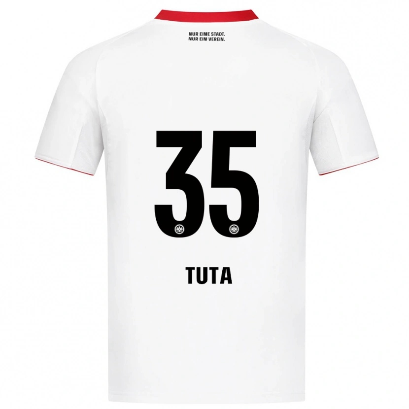 Danxen Heren Tuta #35 Wit Rood Uitshirt Uittenue 2025/26 T-Shirt