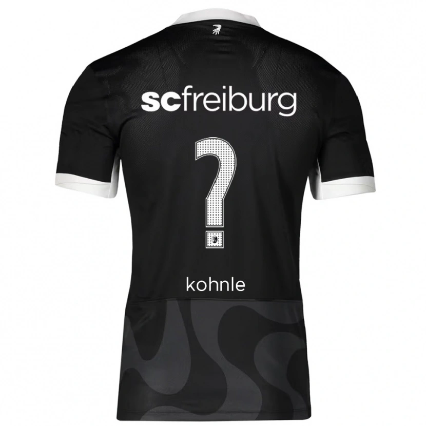 Danxen Heren Milo Kohnle #0 Zwart Wit Uitshirt Uittenue 2025/26 T-Shirt