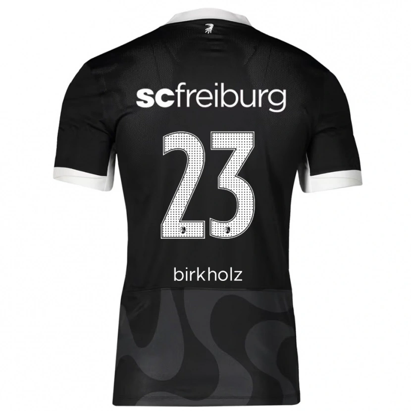 Danxen Heren Luca Birkholz #23 Zwart Wit Uitshirt Uittenue 2025/26 T-Shirt