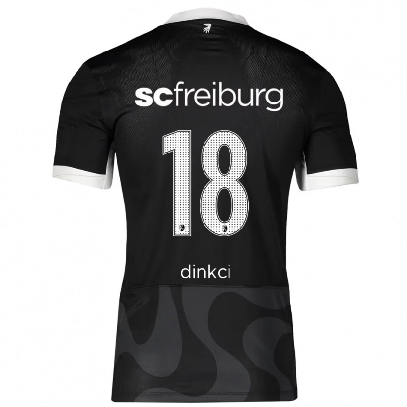 Danxen Heren Eren Dinkçi #18 Zwart Wit Uitshirt Uittenue 2025/26 T-Shirt