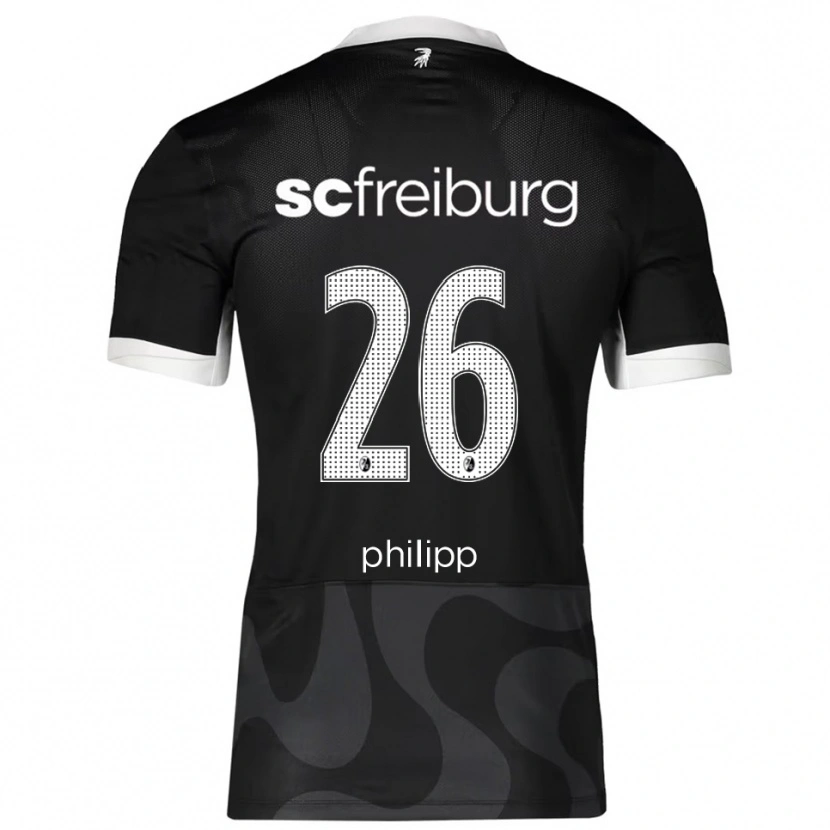 Danxen Heren Maximilian Philipp #26 Zwart Wit Uitshirt Uittenue 2025/26 T-Shirt
